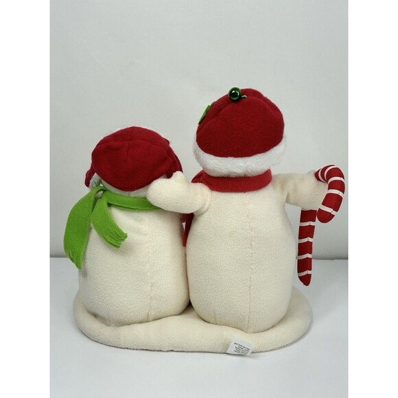Hallmark Jingle Pals Animated Christmas Seasons Treatings Snowmen Yum Candy Cane - Picture 4 of 7